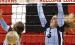 Getting a block against Cimarron during regional tournament action on Monday is SCHS sophomore Adda Gossman. (Record Photo)