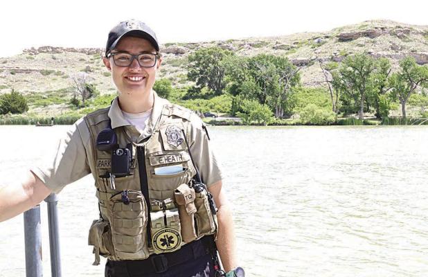 A new ranger at Lake Scott State Park is Liz Heath, formerly of Dighton. (Record Photo)