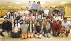Scott Community High School graduates who were recipients of scholarships through the Scott Community Foundation are (front row, from left) Juan Rodriguez, Dareli Arreola, Veronica Catano, Brooklyn Escalona, Erika Stewart, Camren Schmitt, Alan Ruiz and Os