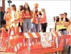 scenes from the Scott Community High School fall Homecoming parade