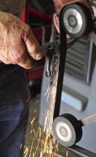 Vaughn has built reputation over 4 decades of crafting horse bits 