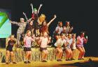 (Right) Musical cast members in the grand finale. (Record Photos)