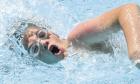Hayden Wiechman of the Scott City Stars competes in the 200m freestyle. (Record Photo) Goode, Trout strike gold