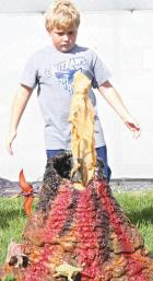 It was the annual volcano day