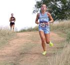Scott City junior Hannah Winter competes in the Hugoton Invitational last Saturday. (Record Photo)