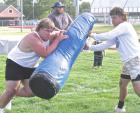 Beavers picking up the tempo during football summer camp