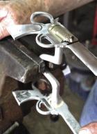 Vaughn has built reputation over 4 decades of crafting horse bits 
