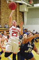 Lady Hornets let one slip away in consolation semis