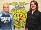 Rohrbough, Armendariz clear first step to earn FFA State Degrees