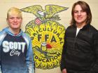 Rohrbough, Armendariz clear first step to earn FFA State Degrees