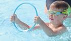 The first session of Red Cross swim lessons