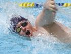 	Trout wins 3 individual golds, adds a relay win at GC swim meet