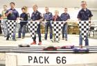 pinewood derby action