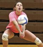 SCHS junior McKenzie Metzger passes the ball during last week’s tournament action at Garden City. (Record Photo) Position adjustments coming after tourneys to open the summer