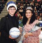 Scott Community High School Winter Homecoming King Blake Luna and Queen Lidia Alfonso SCHS Winter Homecoming 2024