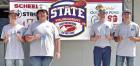 SCHS team members shooting 25 straight in state trapshooting competition were (from left) Bryce Mohler, Kaler Fisher, Rylan Wilkinson and Waylon Ricker. SCHS team members shooting 25 straight in state trapshooting competition were (from left) Bryce Mohler, Kaler Fisher, Rylan Wilkinson and Waylon Ricker.