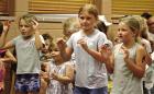 Young audience enjoys the polka beat