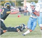 Beavers use early TDs to limp out of Goodland with win