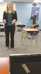 ics students learning to adapt to absence of live audience