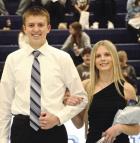 Junior Attendants Jack Lightner and Kendall Gentry SCHS Winter Homecoming 2024