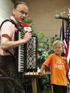 Young audience enjoys the polka beat