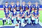 Seniors on the SCHS football roster for the 2025 season are (front row, from left) Kevin Wiebe, Pierce Vallejo, Emilio Contreras, Brodie Holstein and David Johnson. (Back row) Kaleb Beaton, Blaze Gossman, Brendan Cook, Kade John, Cayden Couchman and Peyto