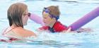 The first session of Red Cross swim lessons