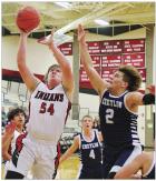 Wichita County junior Kendrix Loy goes inside for a basket during Tuesday’s home court win over Cheylin. (Record Photo) Article Image Alt Text