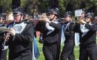 SCHS band members are (from left) Camden Speer, Eli Gayer and Marleigh Kirk. (Record Photo)