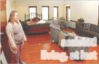 Park Lane Nursing Home Administrator Karyn Hendrix looks over a newly renovated deluxe studio apartment that will soon be available in the Park Haven assisted living wing. (Record Photo) assisted living, at last