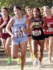 SCHS sophomore Phebe Trout in cross-country action earlier this season. (Record Photo)