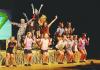 (Right) Musical cast members in the grand finale. (Record Photos)