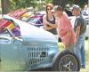 A roadster that won top honors in the nation attracted a lot of attention during the annual Lake Scott Rod Run last weekend in Scott City. More about the locally owned roadster appears on page 25 in this week’s Record. (Record Photo)